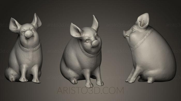 Animal figurines (STKJ_0386) 3D model for CNC machine